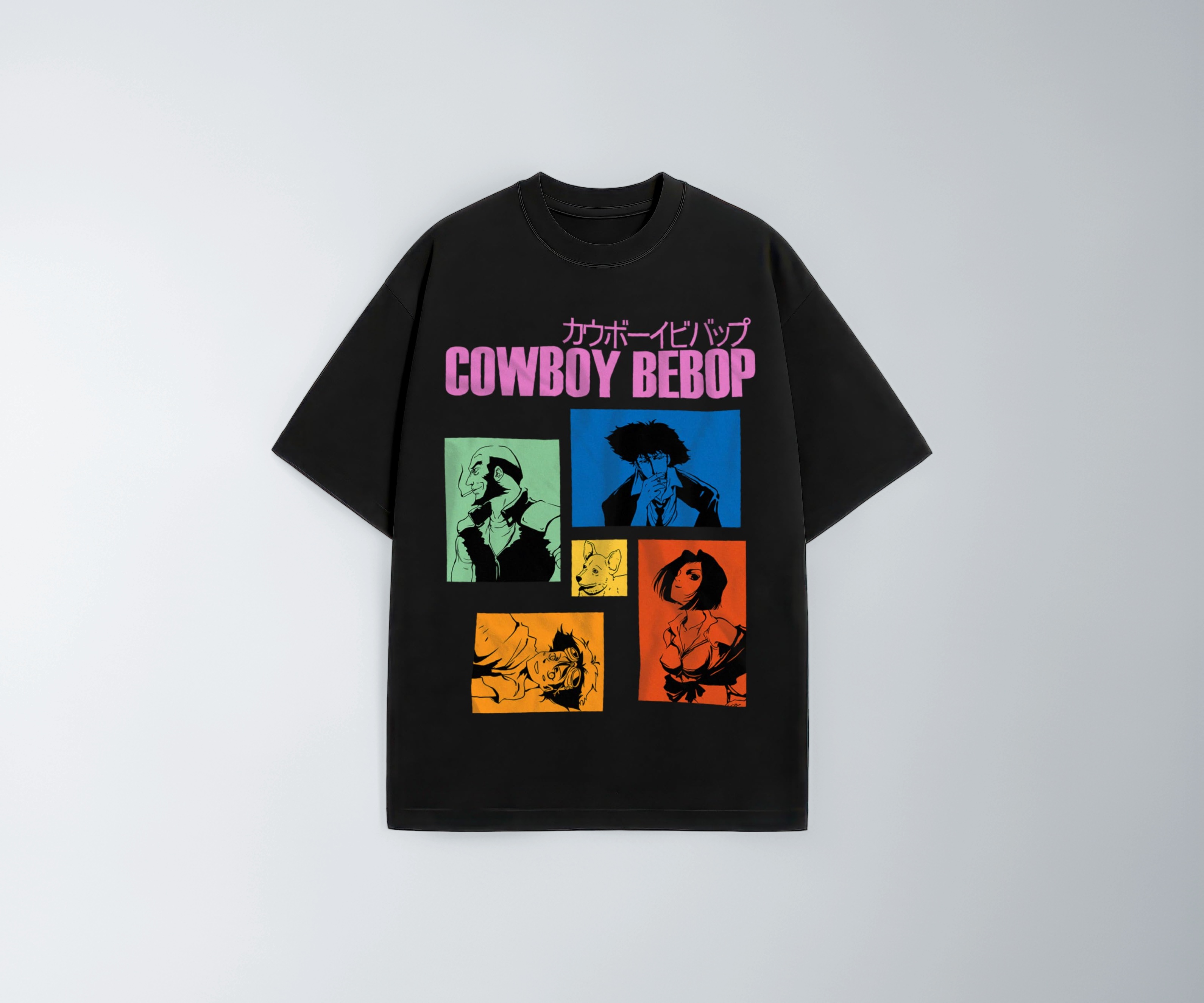 Cowboy Bebop Tシャツ Buy Hannya store Cowboy Bebop II Spike Spiegel Oversized T-Shirt
